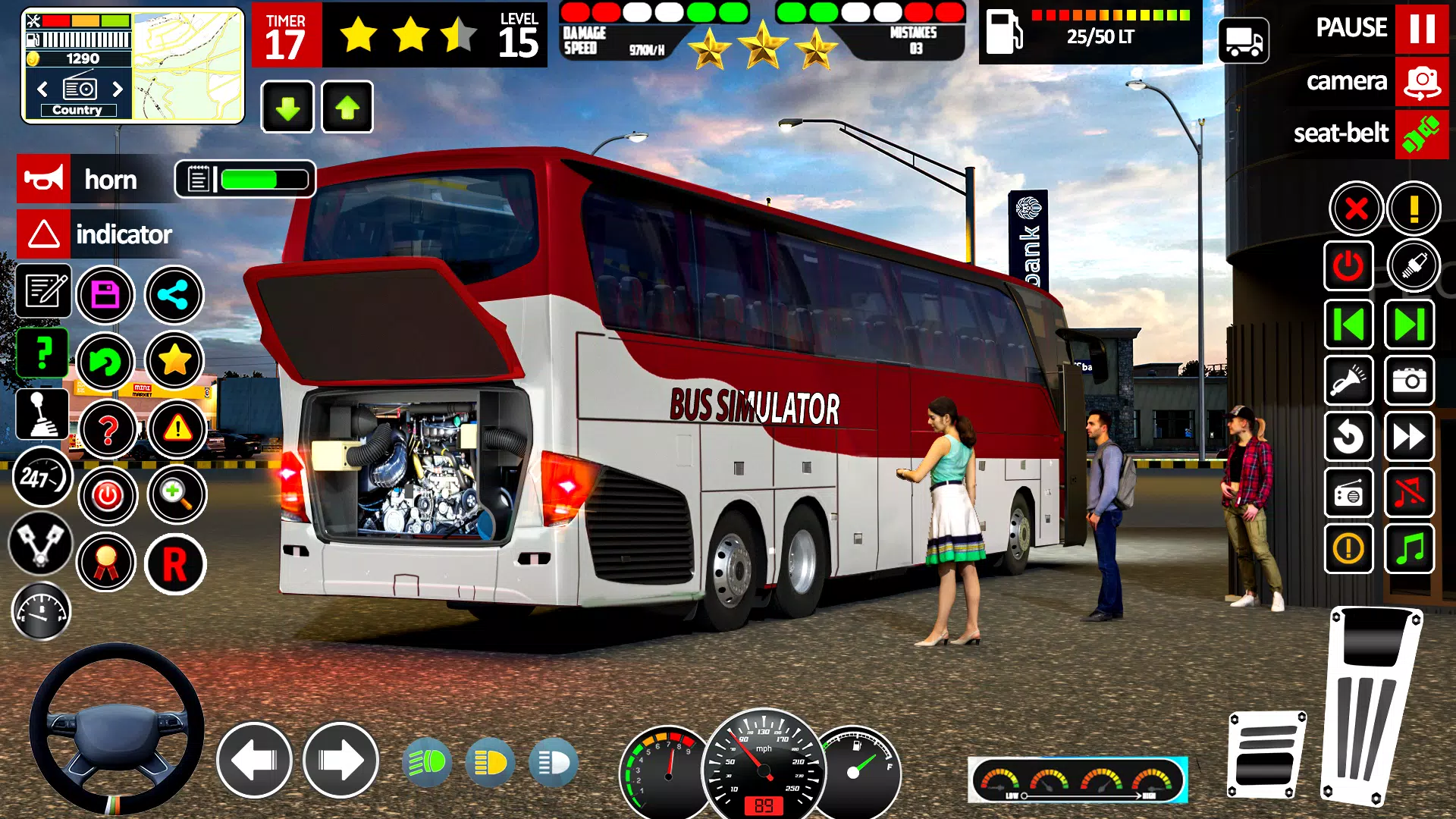 Bus Games City Bus Simulator Tangkapan skrin 0