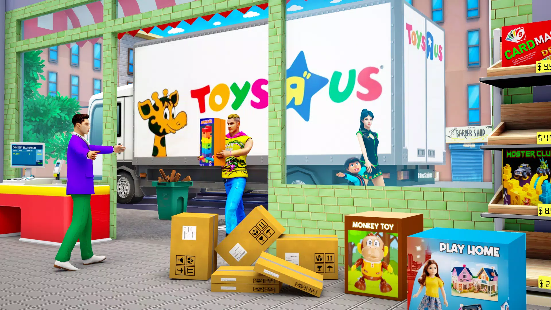 Toymart Supermarket Simulator Tangkapan skrin 3