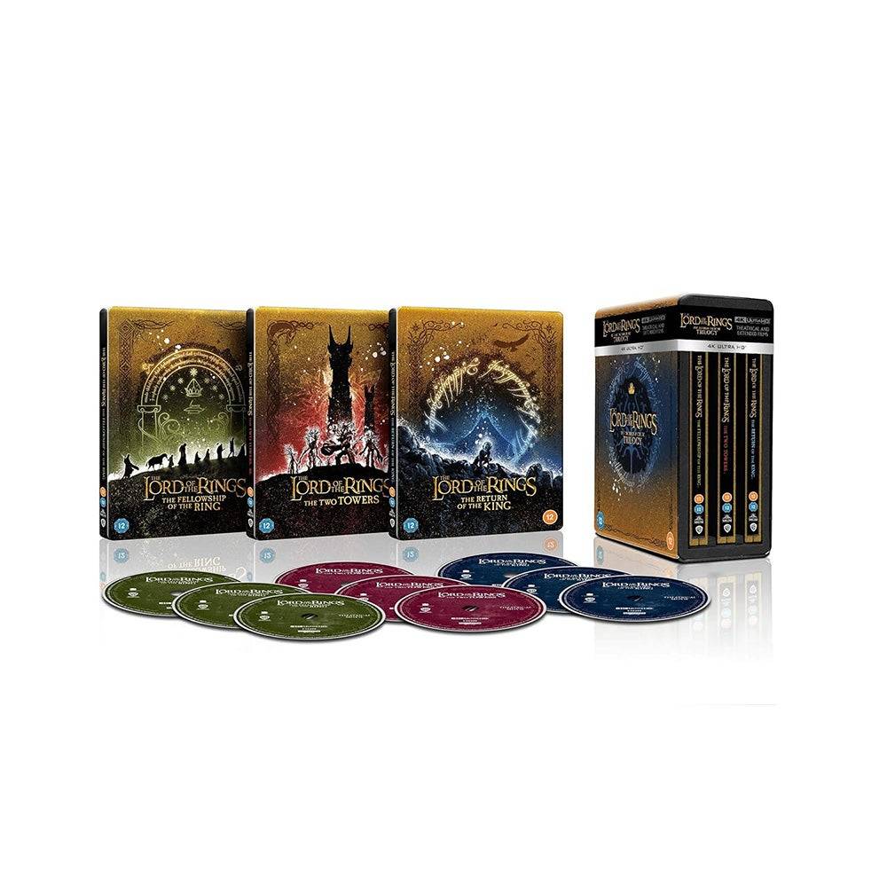 「Lord of the Rings 4K Steelbook Collection Preorders Open」