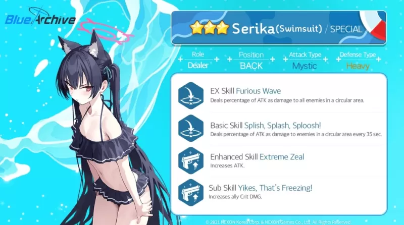 Serika en Blue Archive: Guía óptima de construcción y estrategia