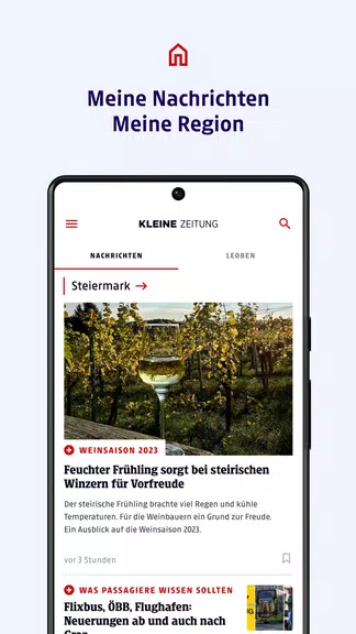 Kleine Zeitung Captura de pantalla 0