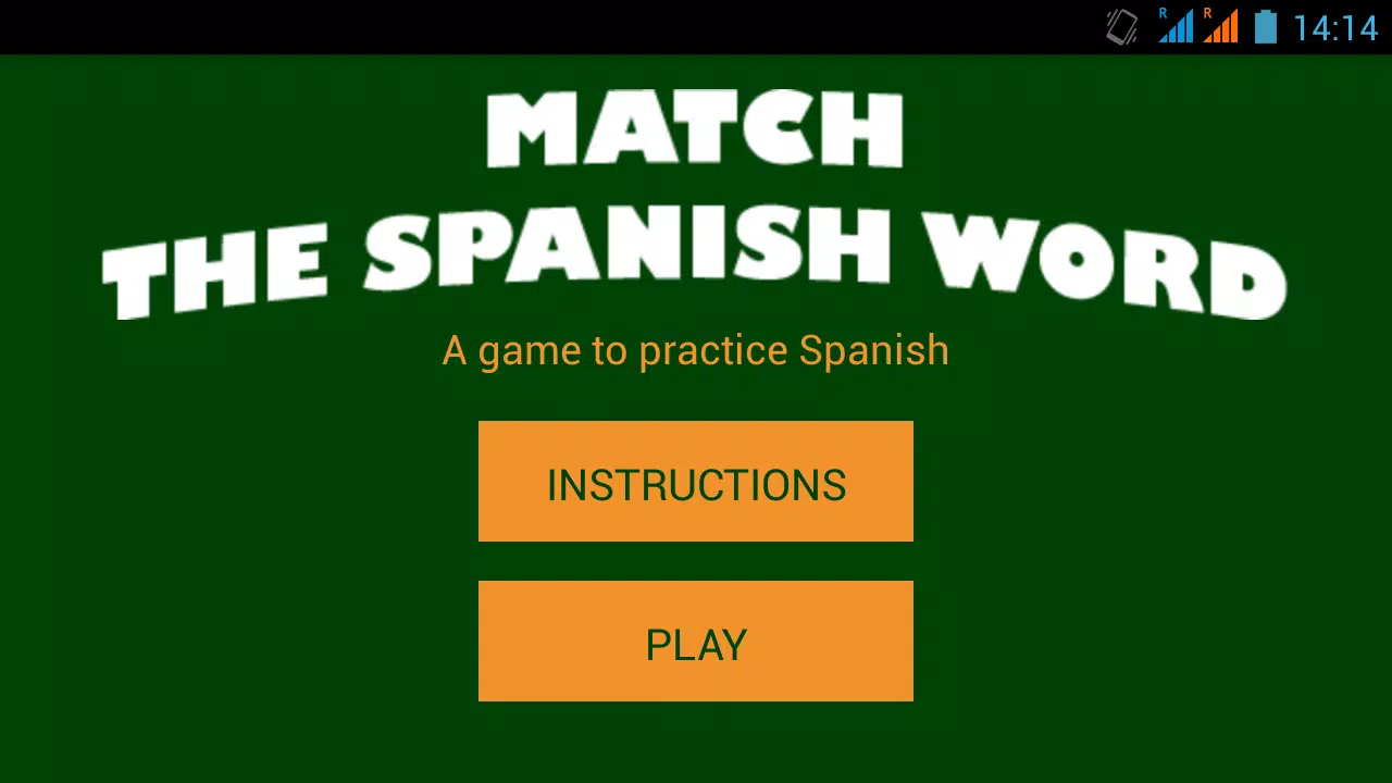 Match the Spanish Word应用截图第0张