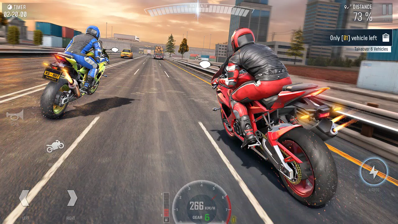 Rider 3D Bike Racing Games Скриншот 3