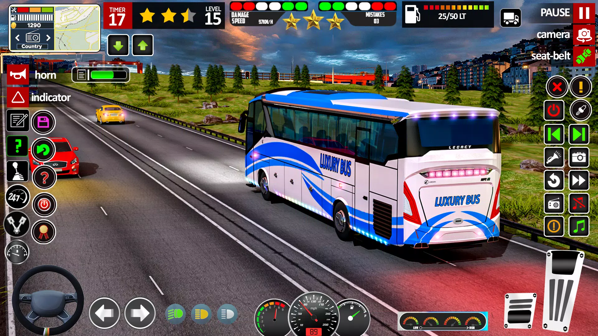 Bus Games City Bus Simulator Tangkapan skrin 2