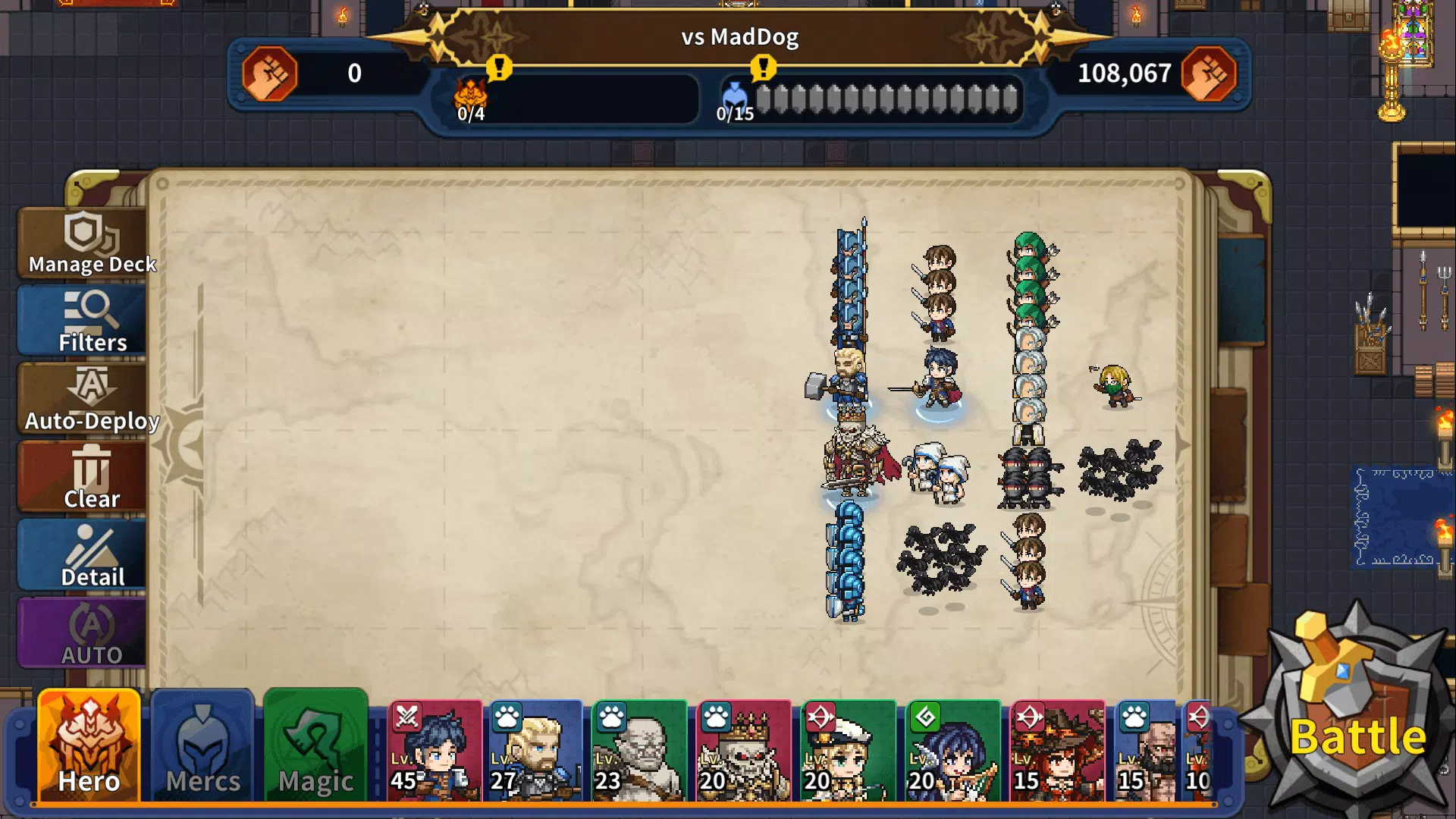 KINGS LAND: Warfare Simulation Schermafbeelding 1
