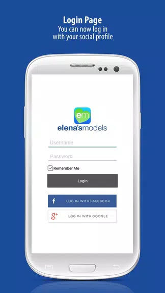 Elena’s Models Dating App Captura de tela 0
