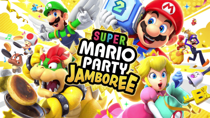 PREVELHAR SUPER MARIO JAMBOREE COM RESPENHO NSO DE 3 MESMOS 