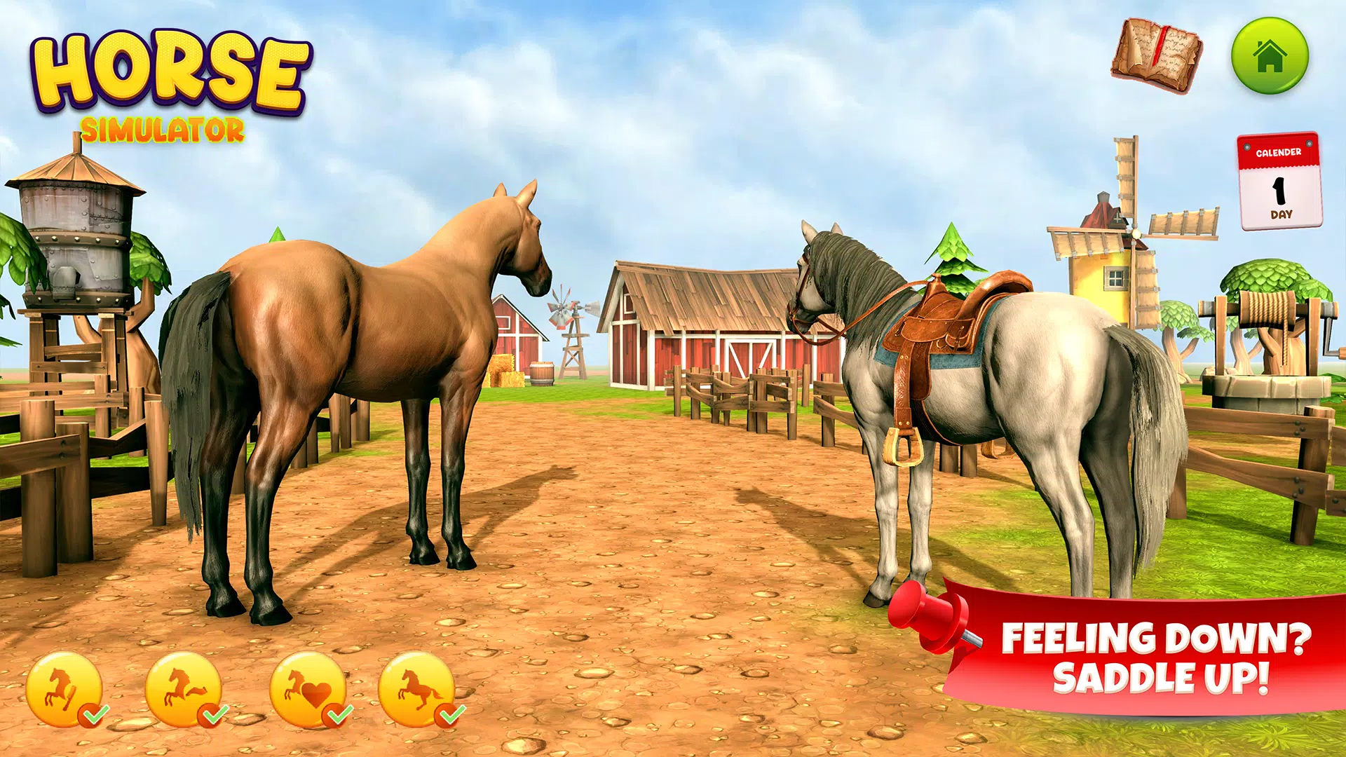 Horse Simulator Family Game 3D應用截圖第0張