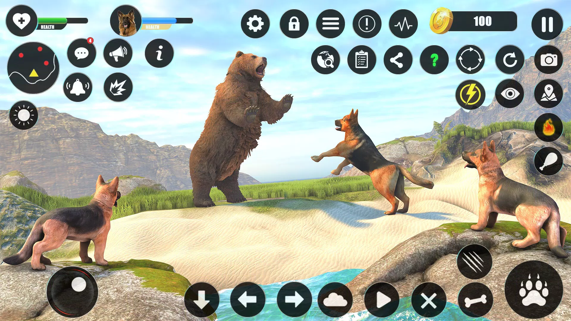 Dog Simulator Pet Game Life 3d Capture d'écran 3