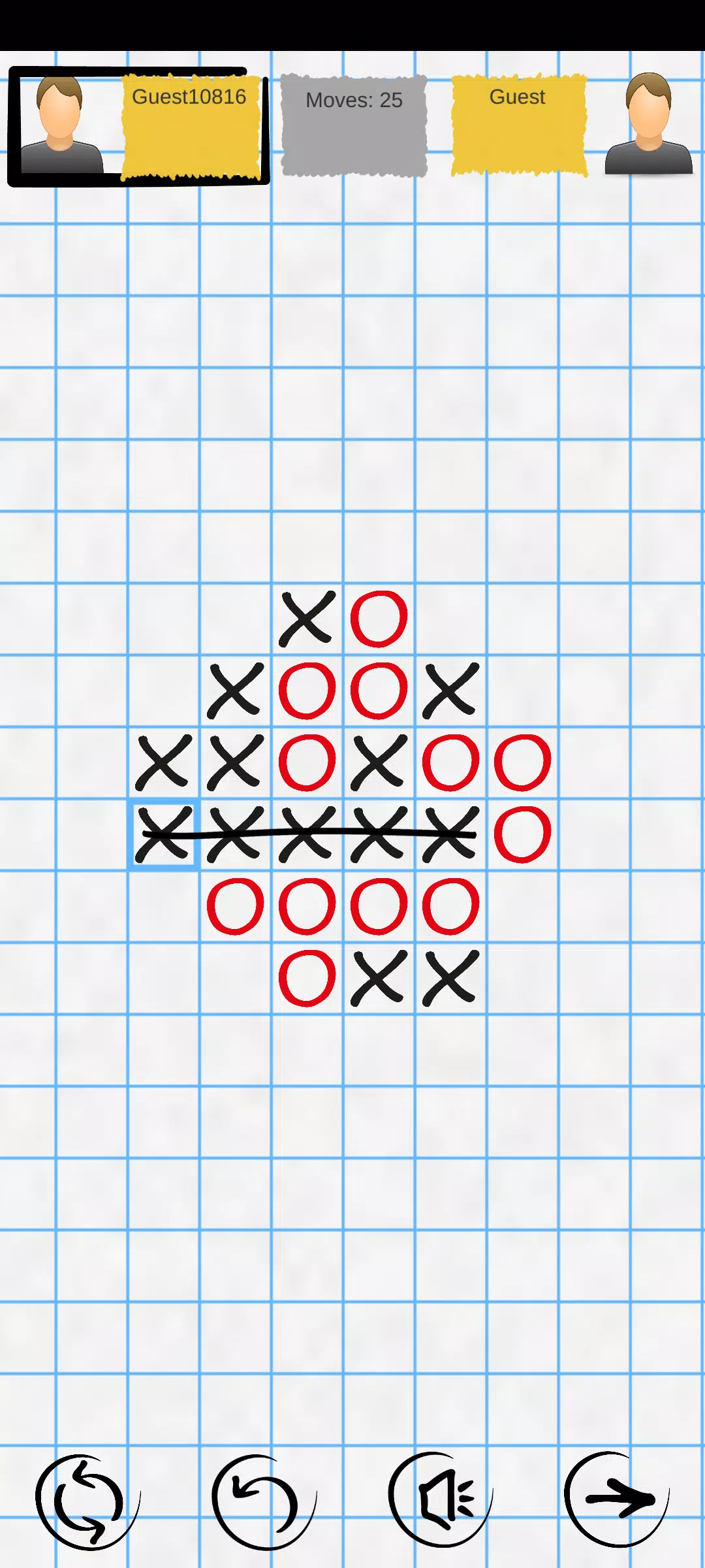 Mega Tic Tac Toe Onine Capture d'écran 0