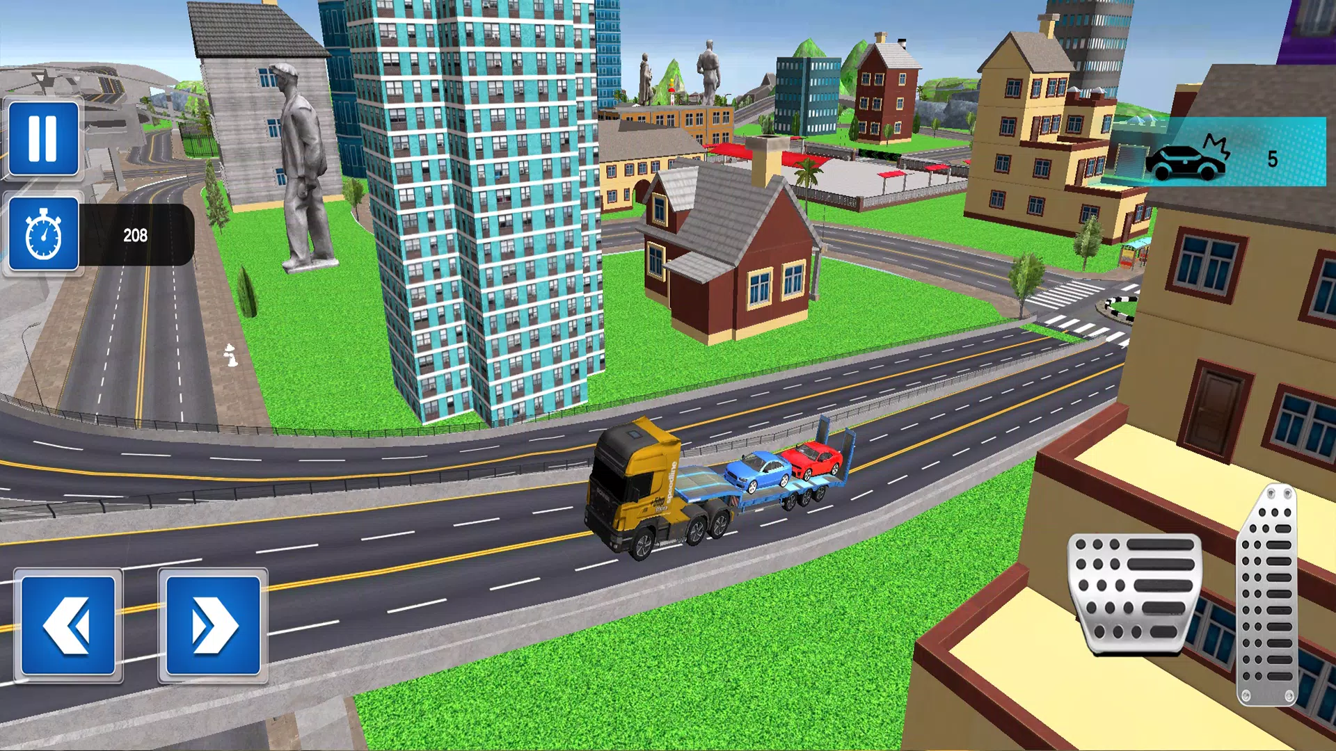 Truck Transport Game Simulator Скриншот 1