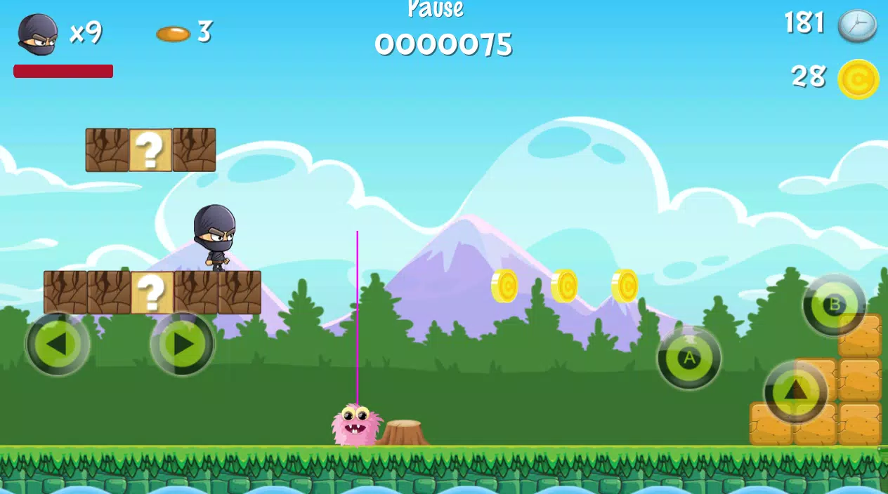 Issam ninja world adventure Capture d'écran 0