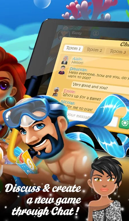 Multiplayer Crazy8 Game 스크린샷 3