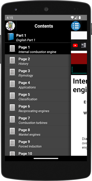 Internal combustion engine Tangkapan skrin 0