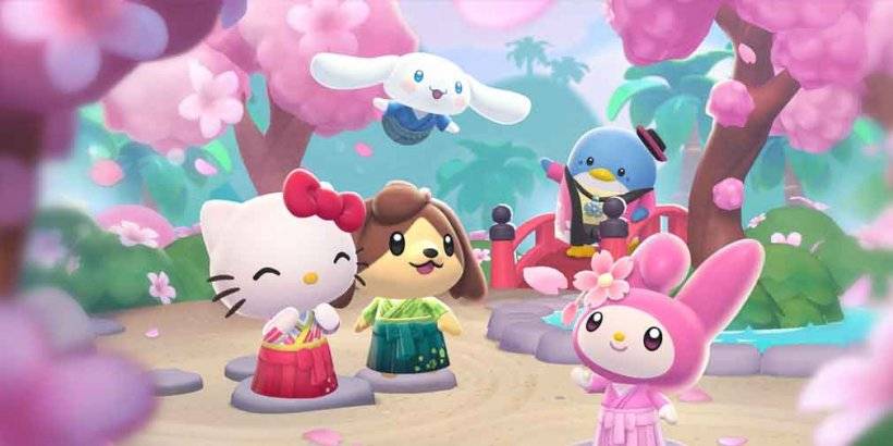«Последнее обновление приключения Hello Kitty Island: Наслаждайтесь вишневыми цветами этой весной»