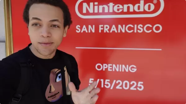 Camper, Switch 2 için San Francisco Nintendo Mağazası'nın dışında bekler, açılmadan önce