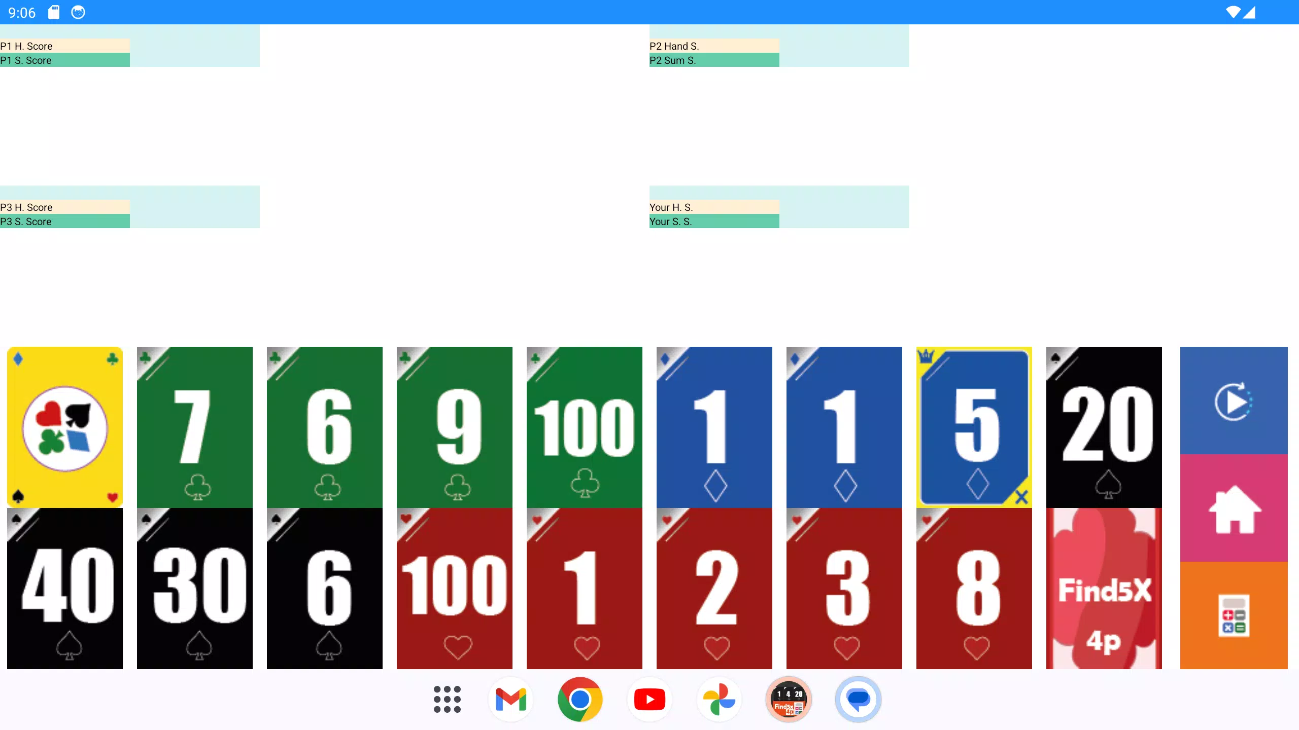 Brain Game - Find5x 4P スクリーンショット 1