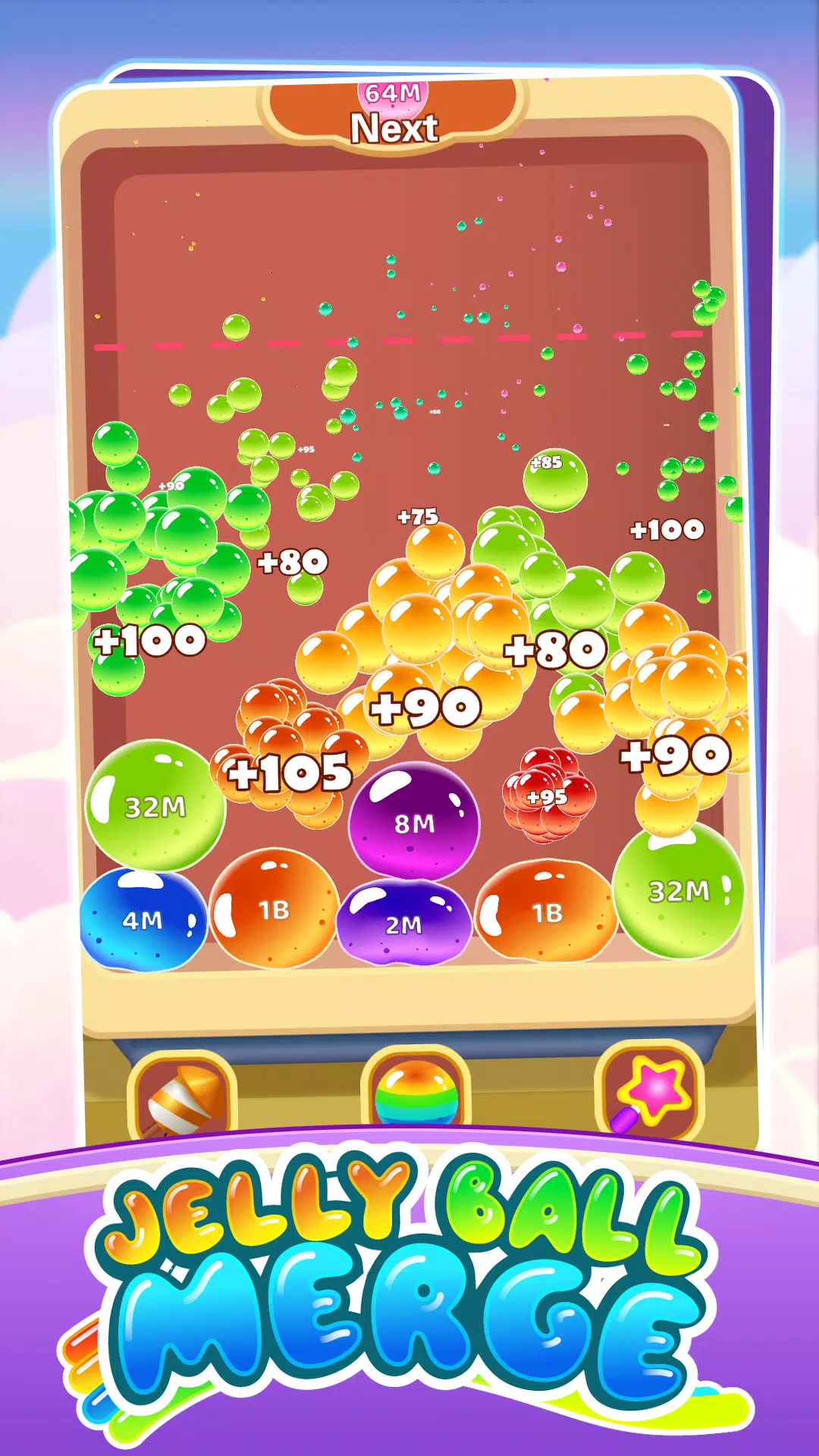 Jelly Ball Merge Captura de tela 3