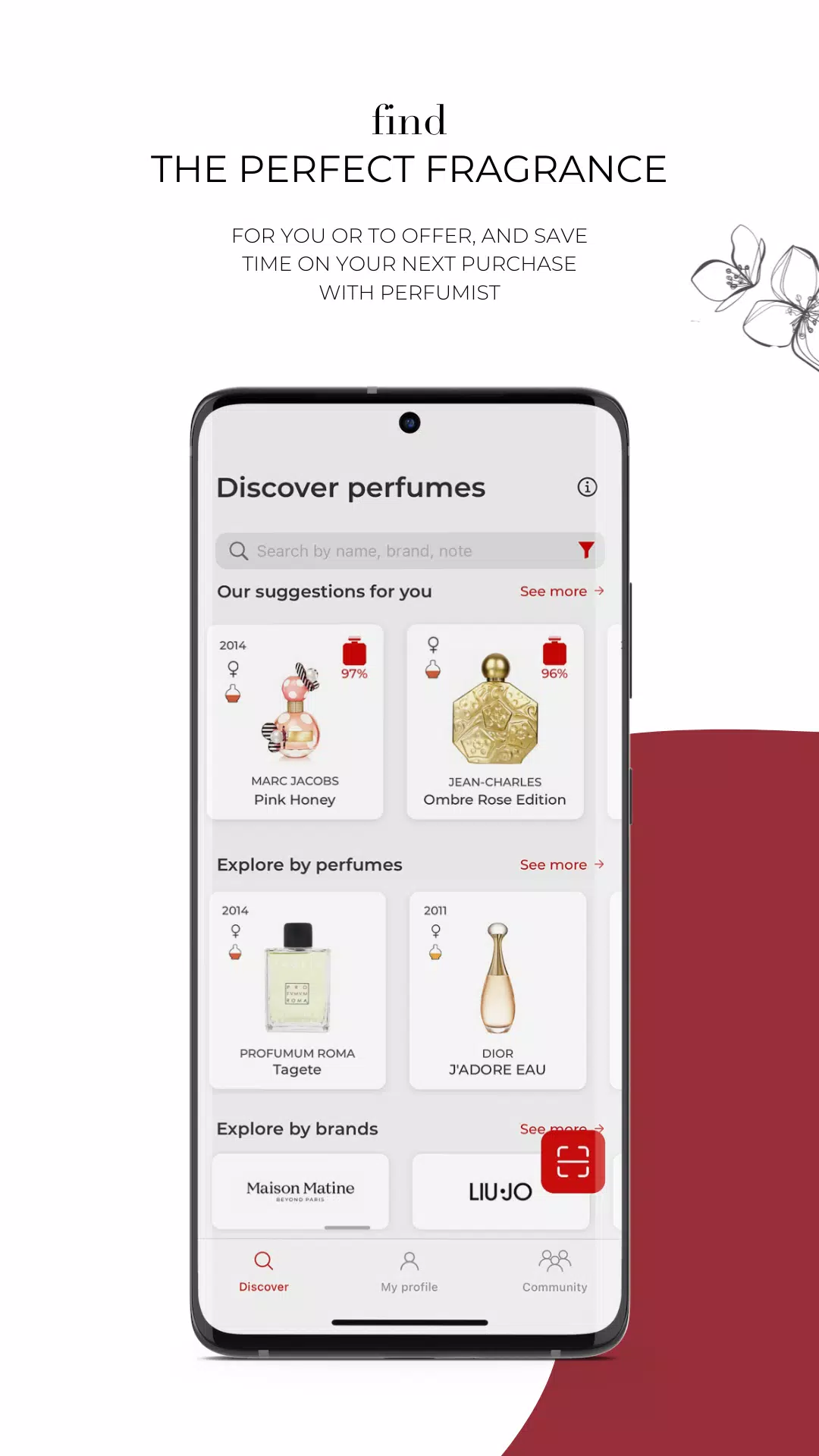 PERFUMIST Perfumes Advisor Скриншот 0