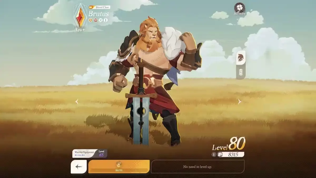 brutus in afk journey