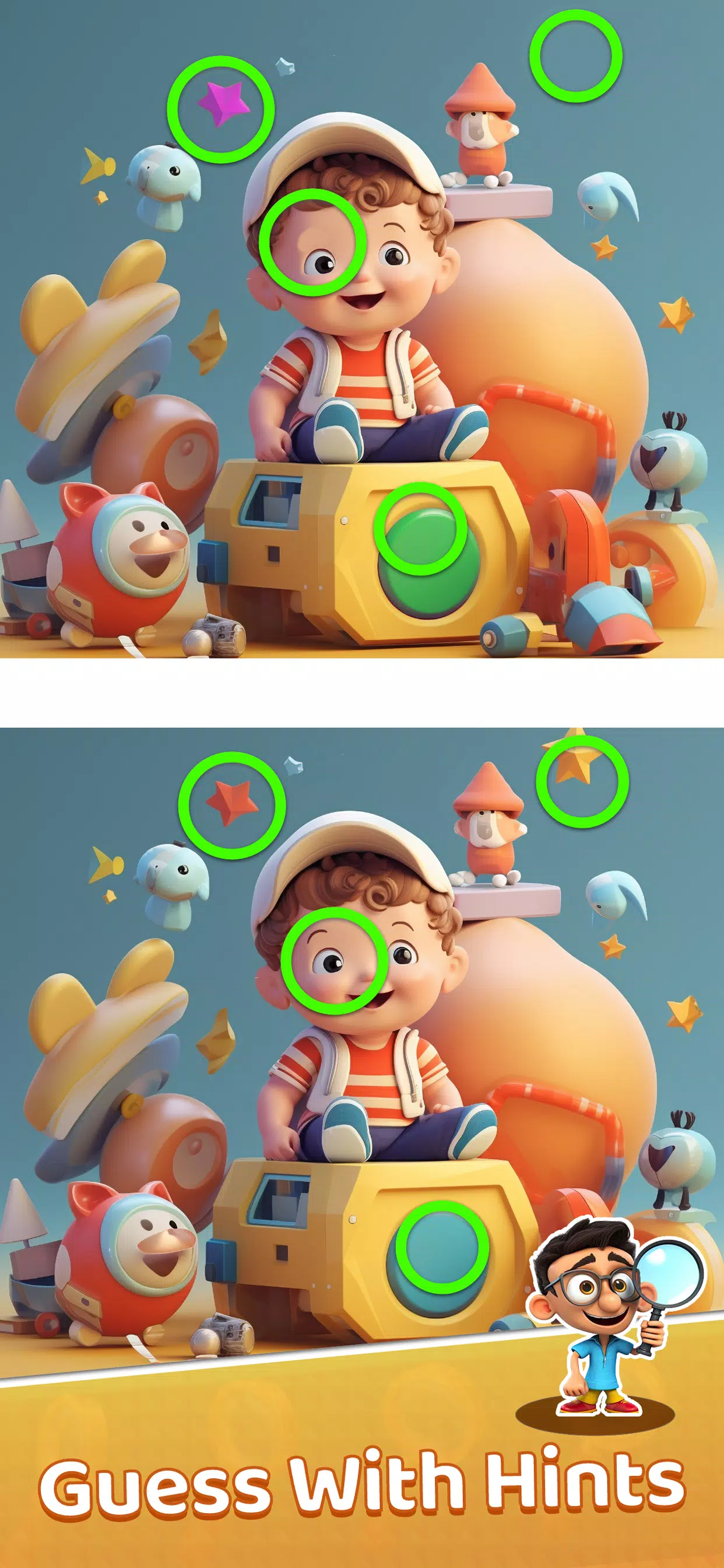 Spot the Difference Games ภาพหน้าจอ 1