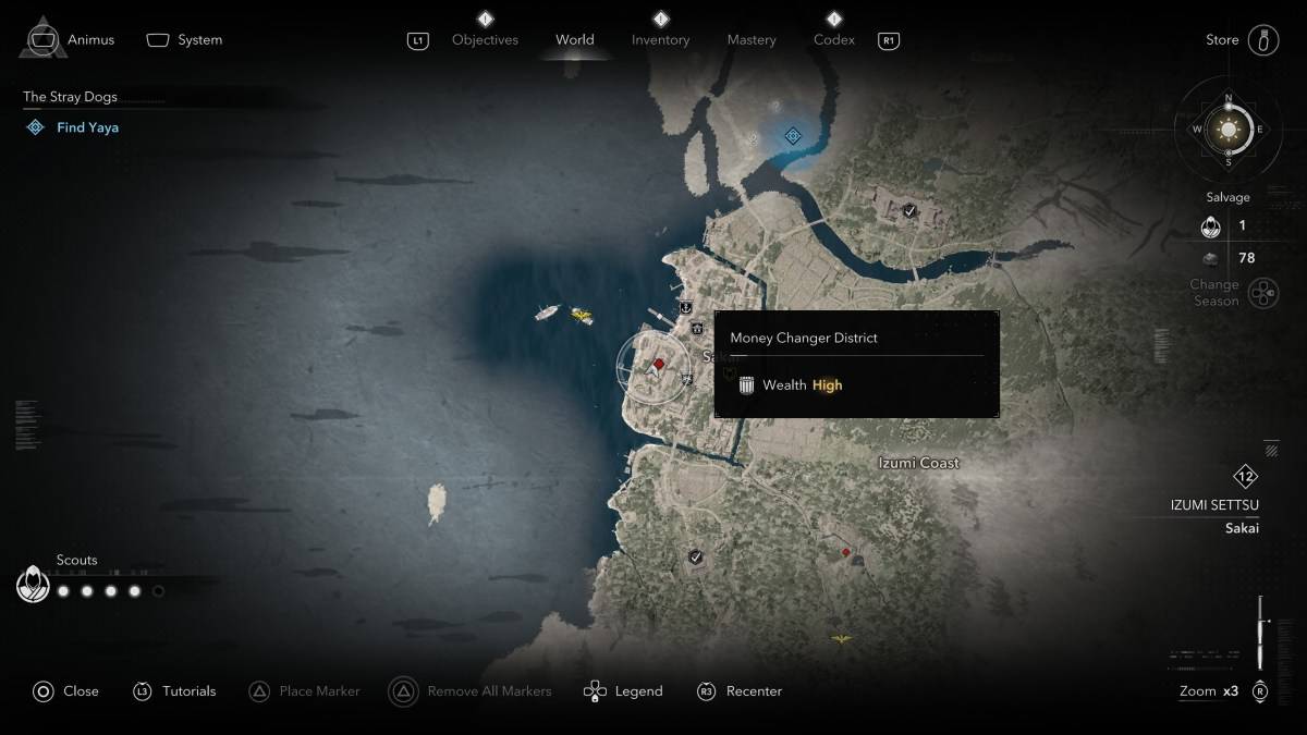 如何和何處找到所有刺客信條中的kabukimono成員