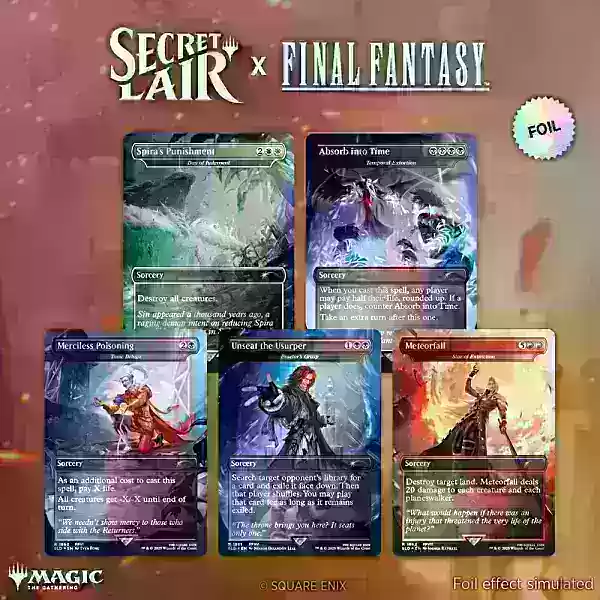 Magic: The Gathering Final Fantasy Game Over Foil