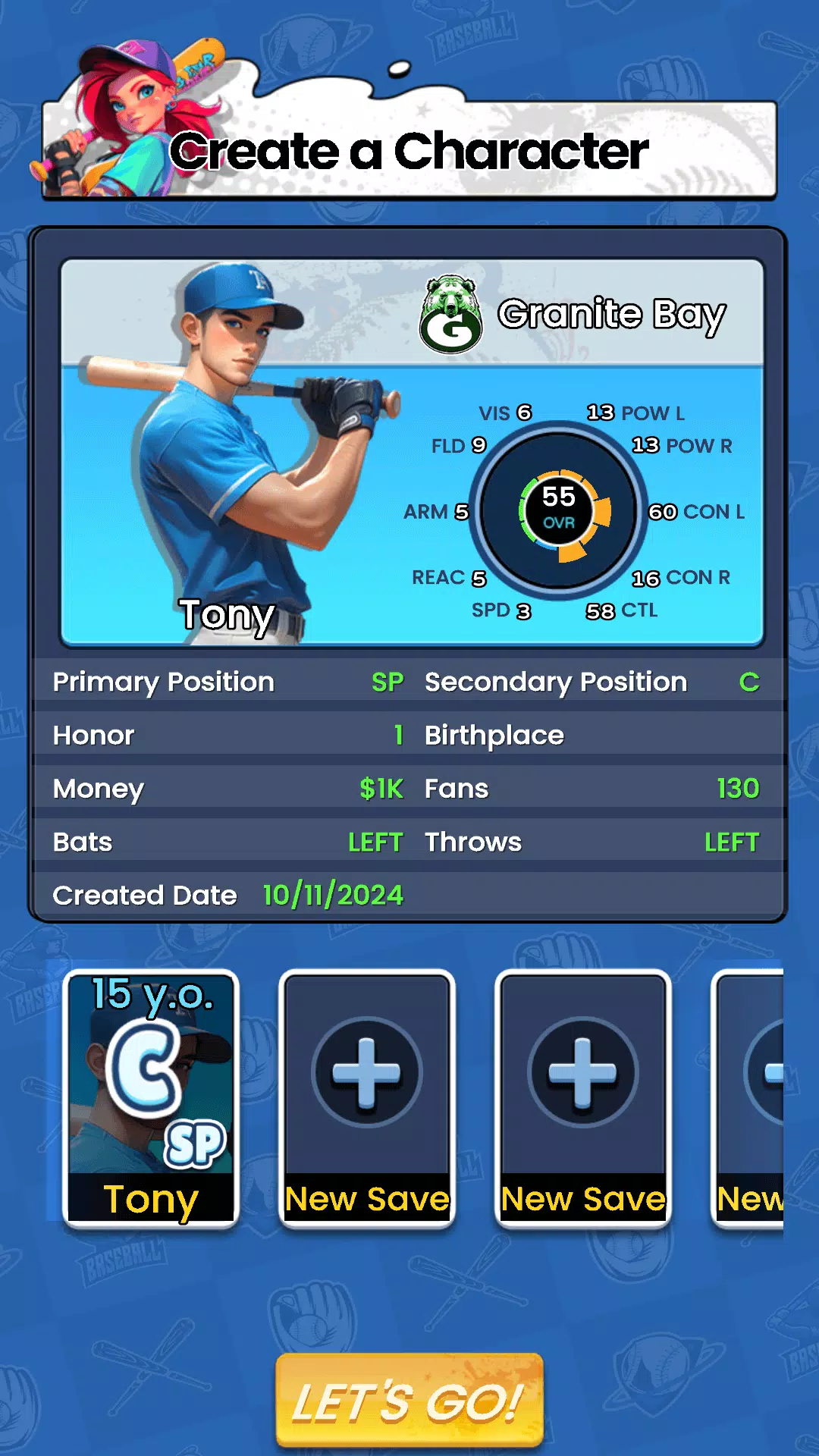 Baseball GOAT 스크린샷 1