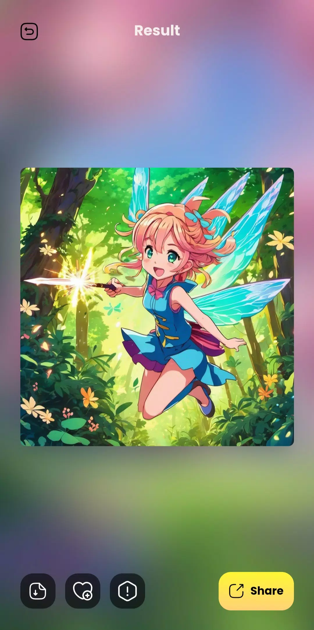 Anime Art Generator - AI Anime Tangkapan skrin 1