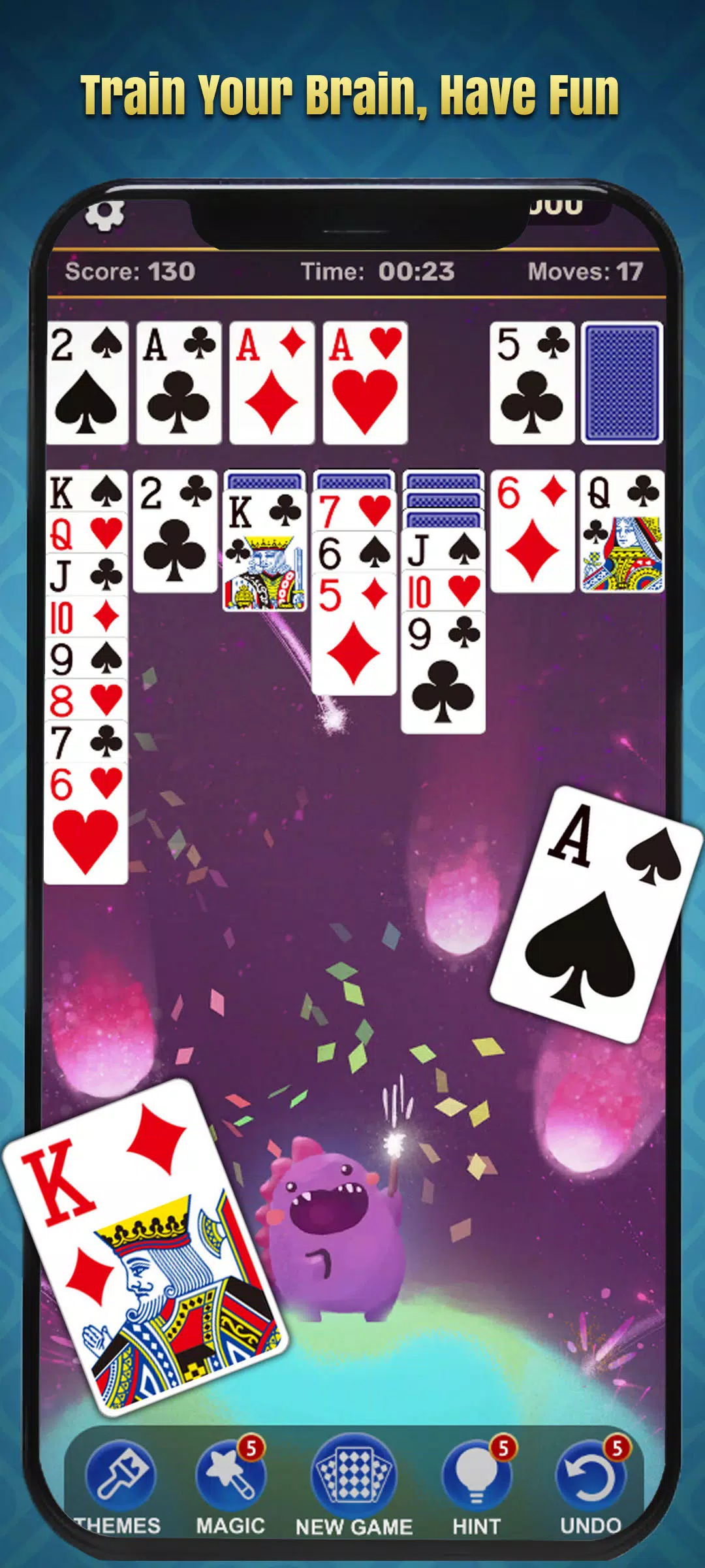 Solitaire Go: Klondike Captura de tela 1