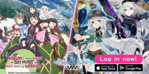 Toram Online e Bofuri unem forças em nova colaboração