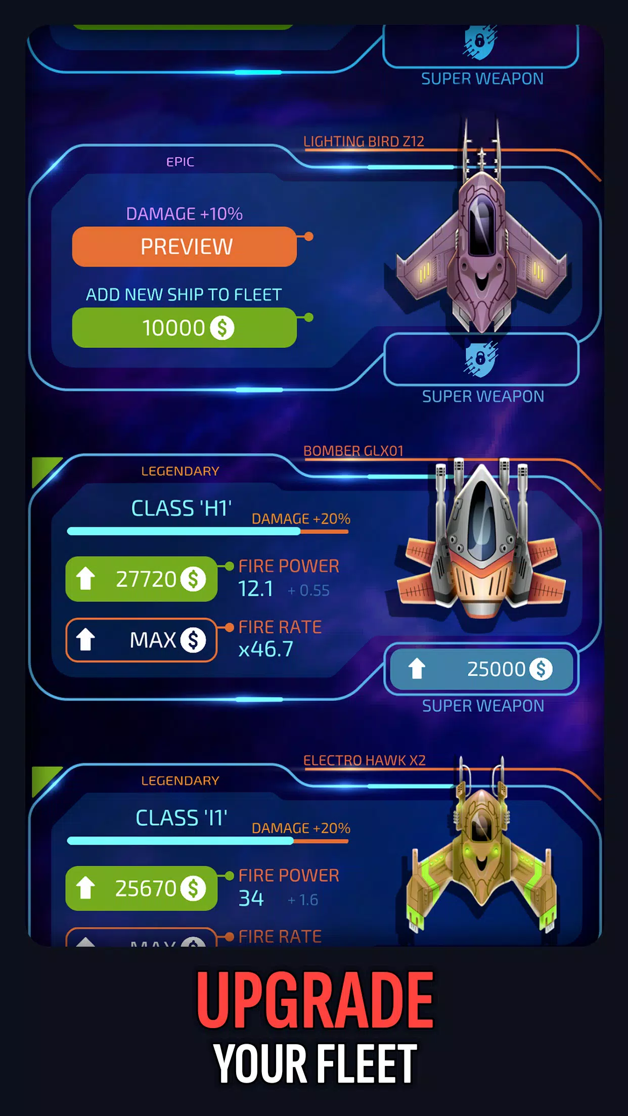 Galaxy Keeper: Space Shooter 스크린샷 3