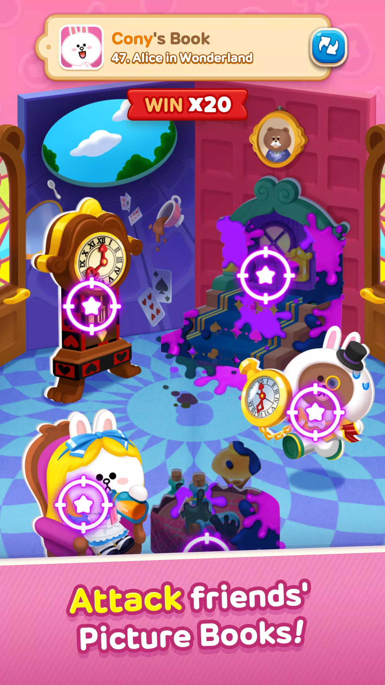 LINE Magic Coin - Coin Game! Capture d'écran 2