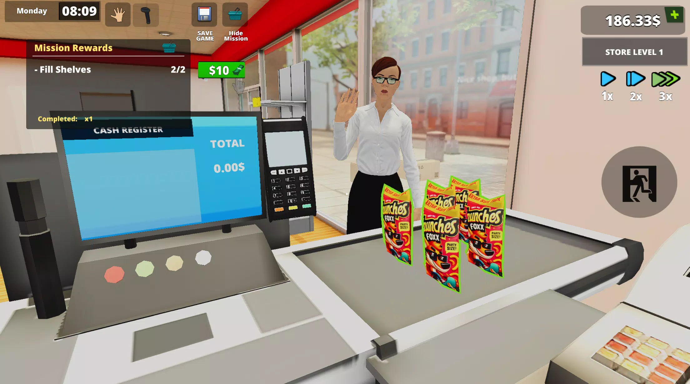Retail Supermarket Simulator Tangkapan skrin 2