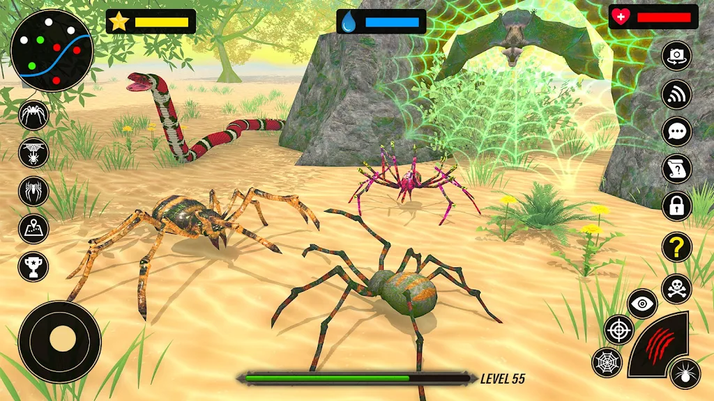 Spider Simulator - Creepy Tad Tangkapan skrin 3