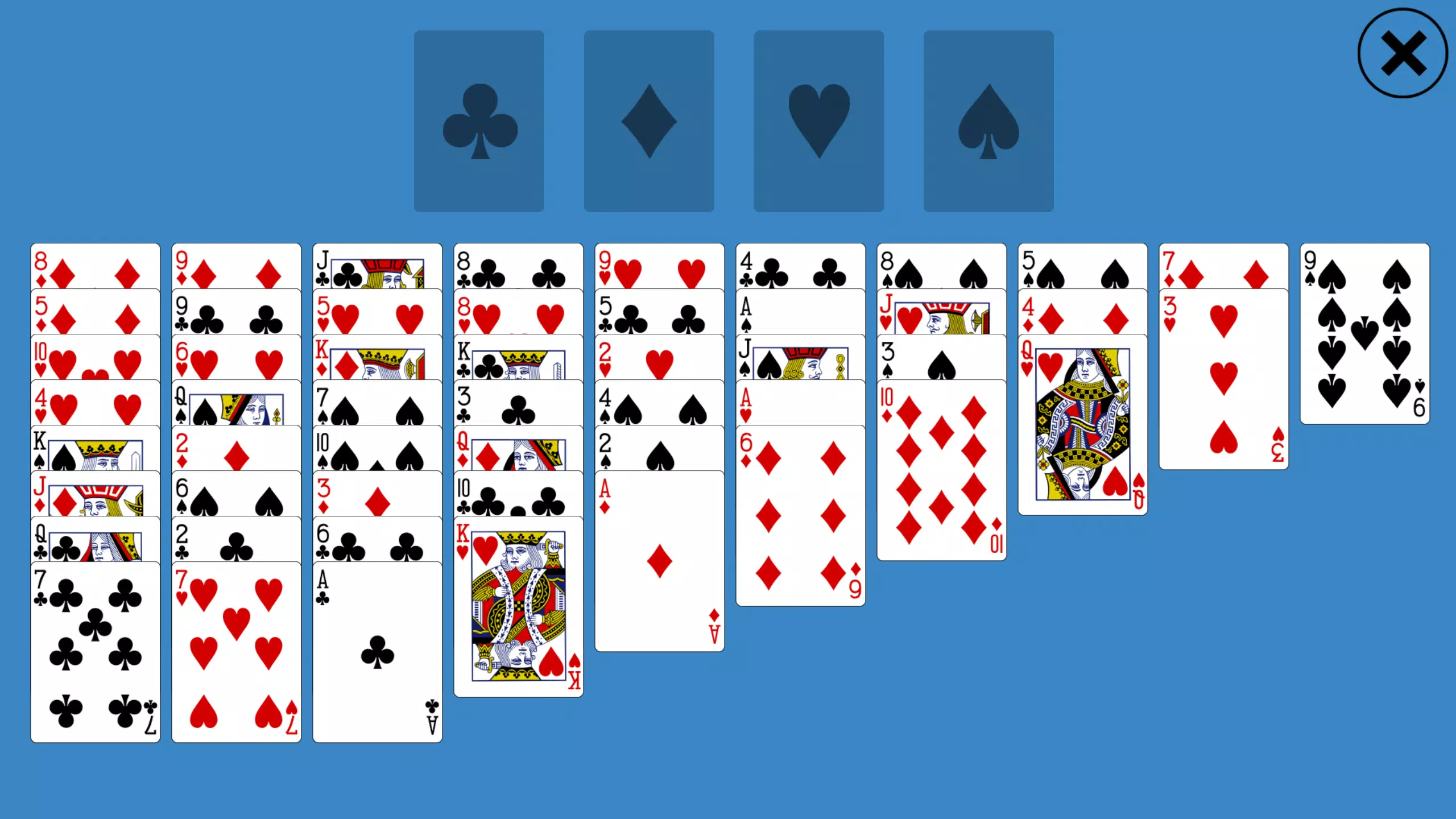 Classic Simple Simon Solitaire Captura de pantalla 0