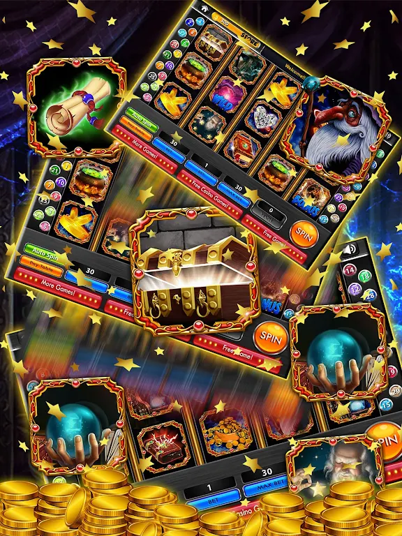 Cash Wizard Slots: Free Screenshot 1