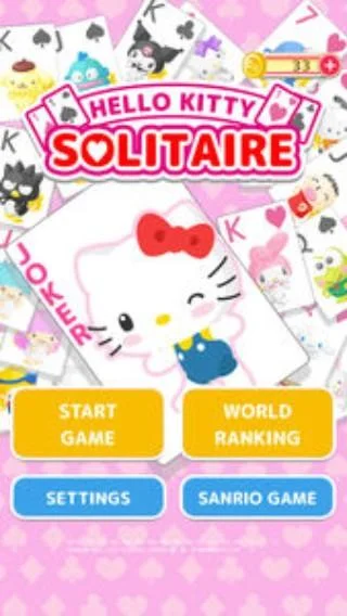 Hello Kitty Solitaire ภาพหน้าจอ 0