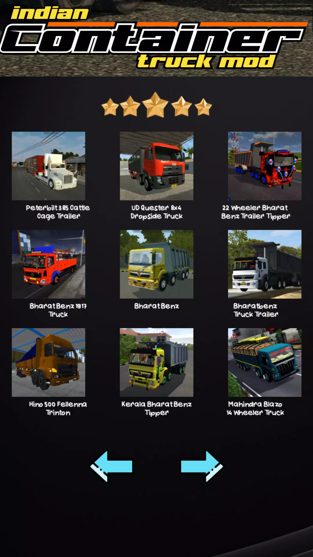Indian Container Truck Mod Captura de tela 3