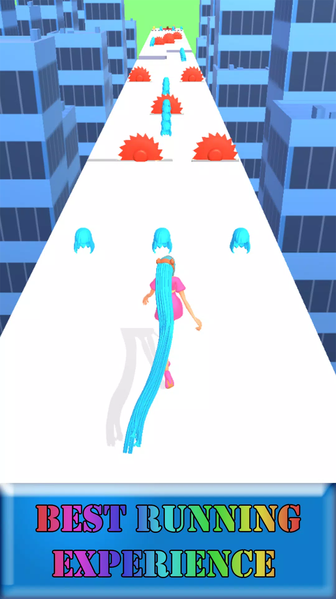 Hair Run 3D應用截圖第0張