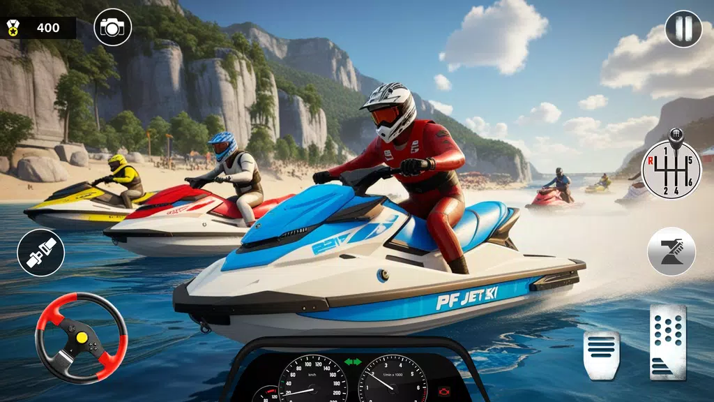 Super Jet Ski 3D Offline Game Capture d'écran 0