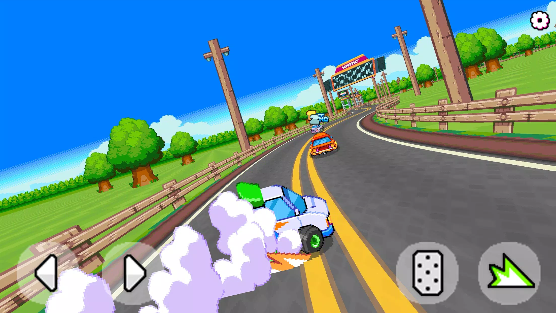 Schermata Crunchyroll Victory Heat Rally 2
