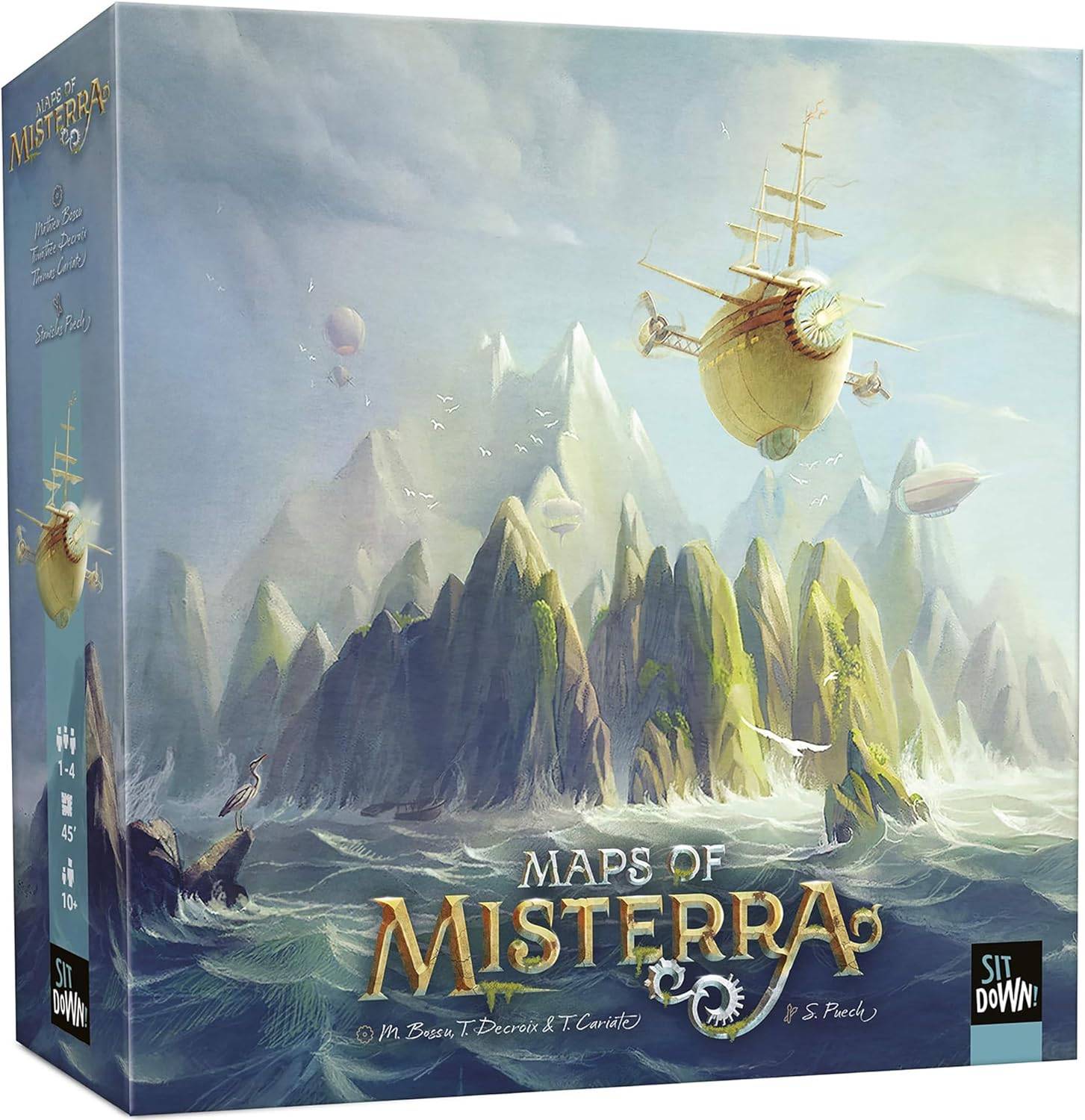Amazon giảm giá trên bản đồ của trò chơi bảng Misterra xuống còn 12,99 đô la