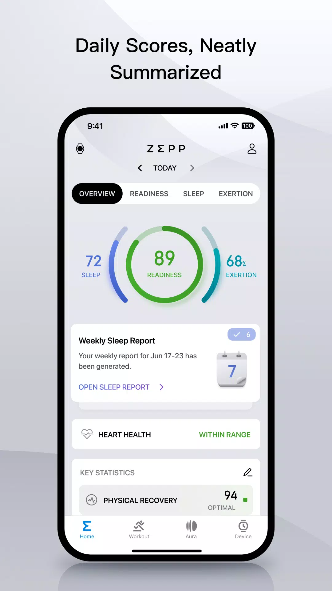 Zepp（formerly Amazfit） Captura de pantalla 0