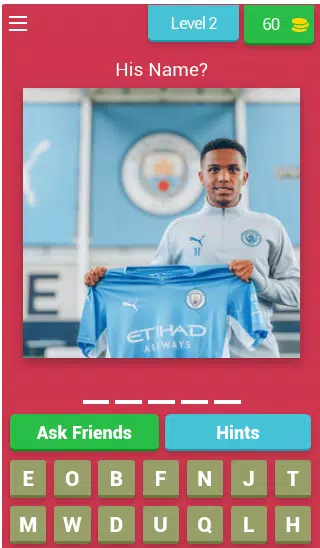 Schermata Manchester City Player’s Quiz 2