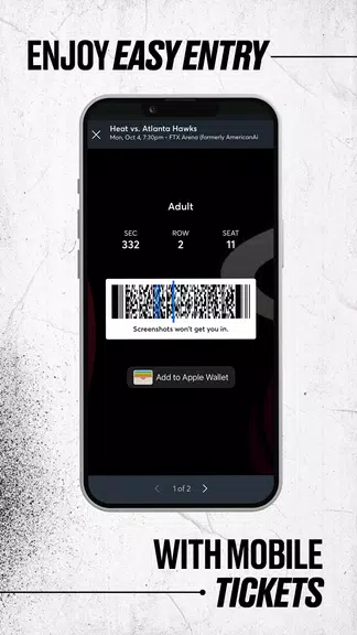 Miami HEAT Mobile स्क्रीनशॉट 2