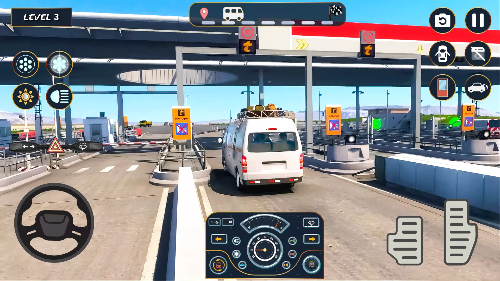 Van Simulator Dubai Van Games スクリーンショット 3