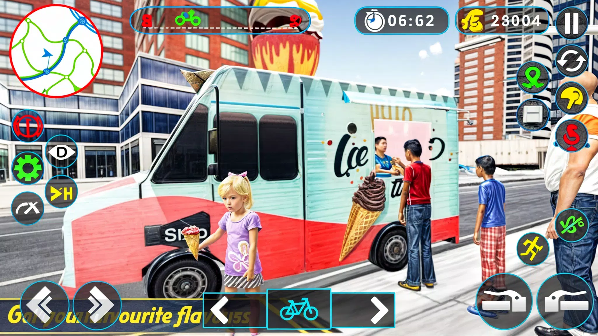 City Ice Cream Man Simulator Captura de pantalla 3