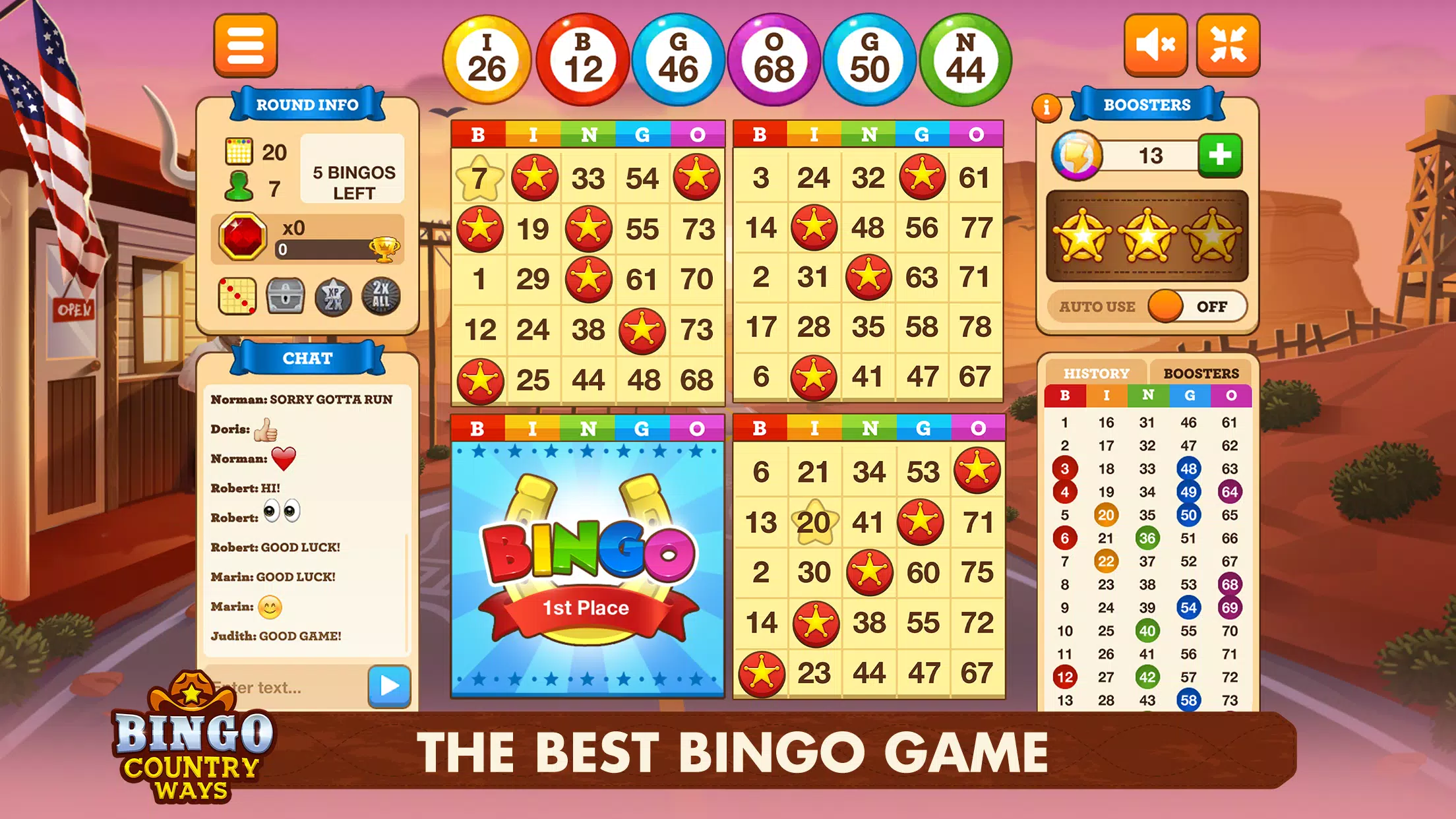Bingo Country Ways Captura de pantalla 1