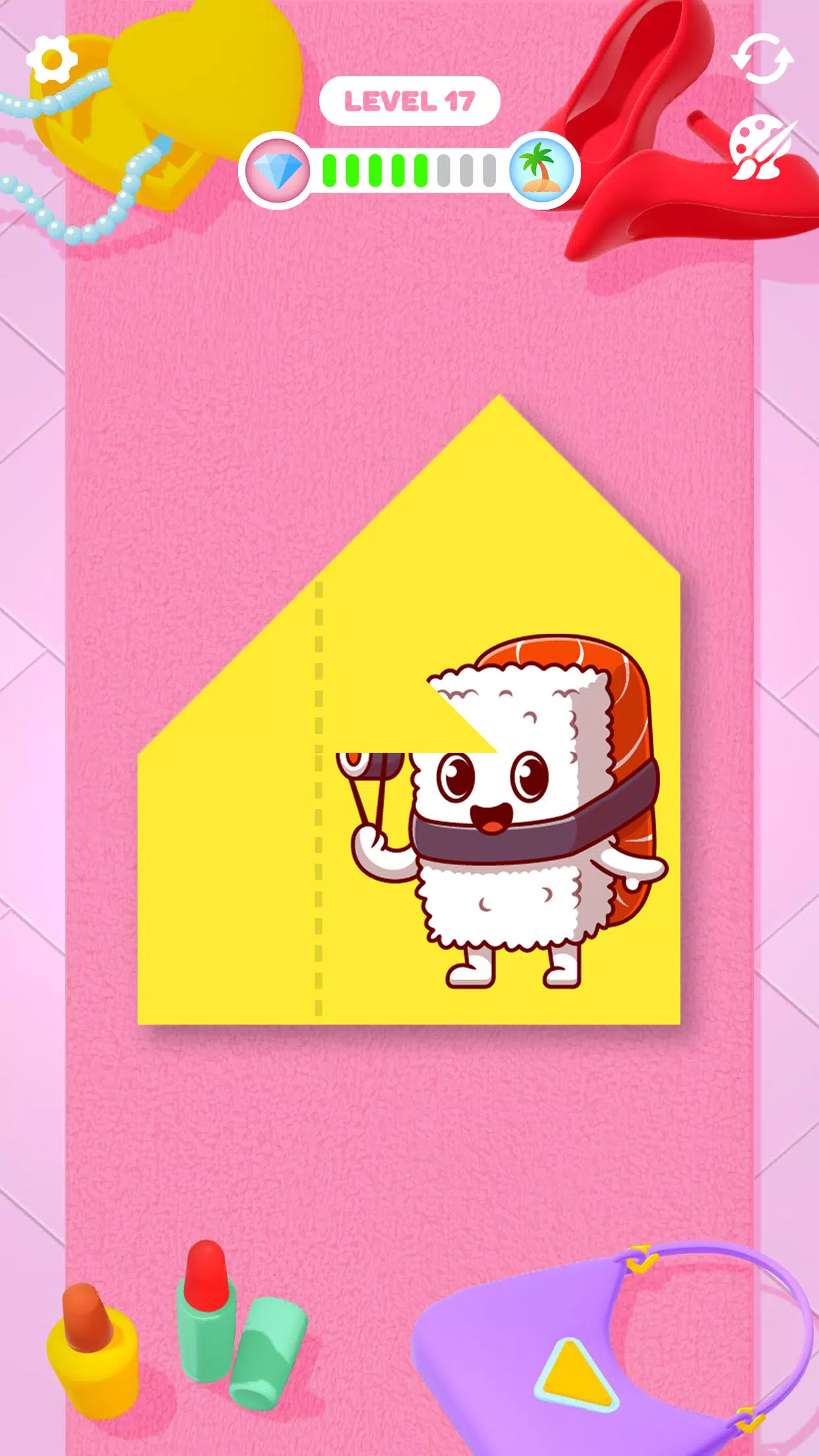 Paper Fold Captura de tela 1